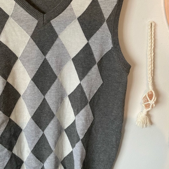 Argyle sweater vest - Picture 2 of 7